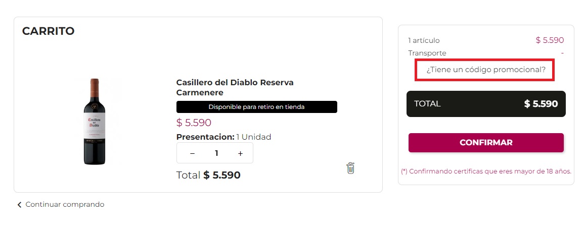 Descuento Código Promocional Descorcha